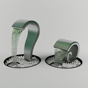 3D fountain model