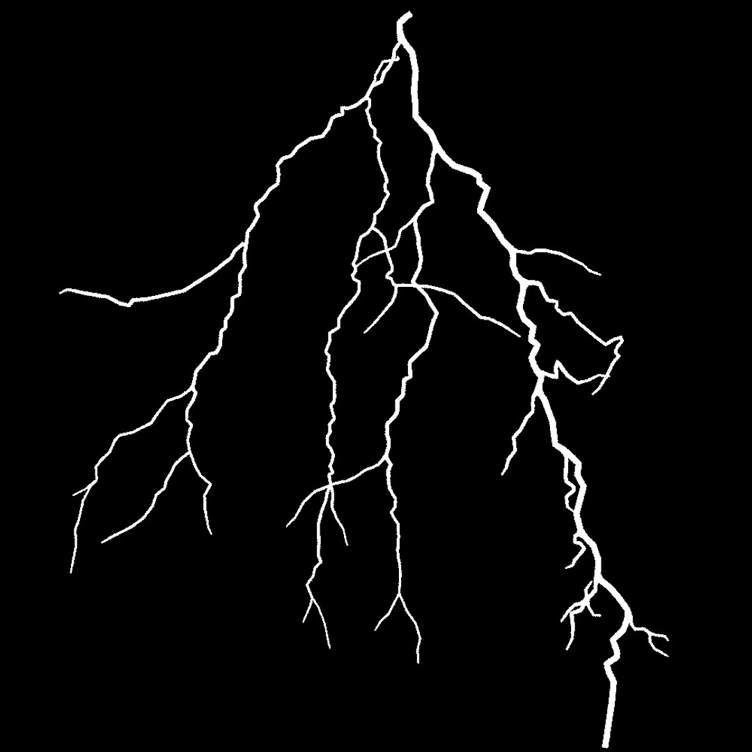 3D Lightning Bolts - TurboSquid 1460109