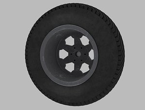 3D wheel model