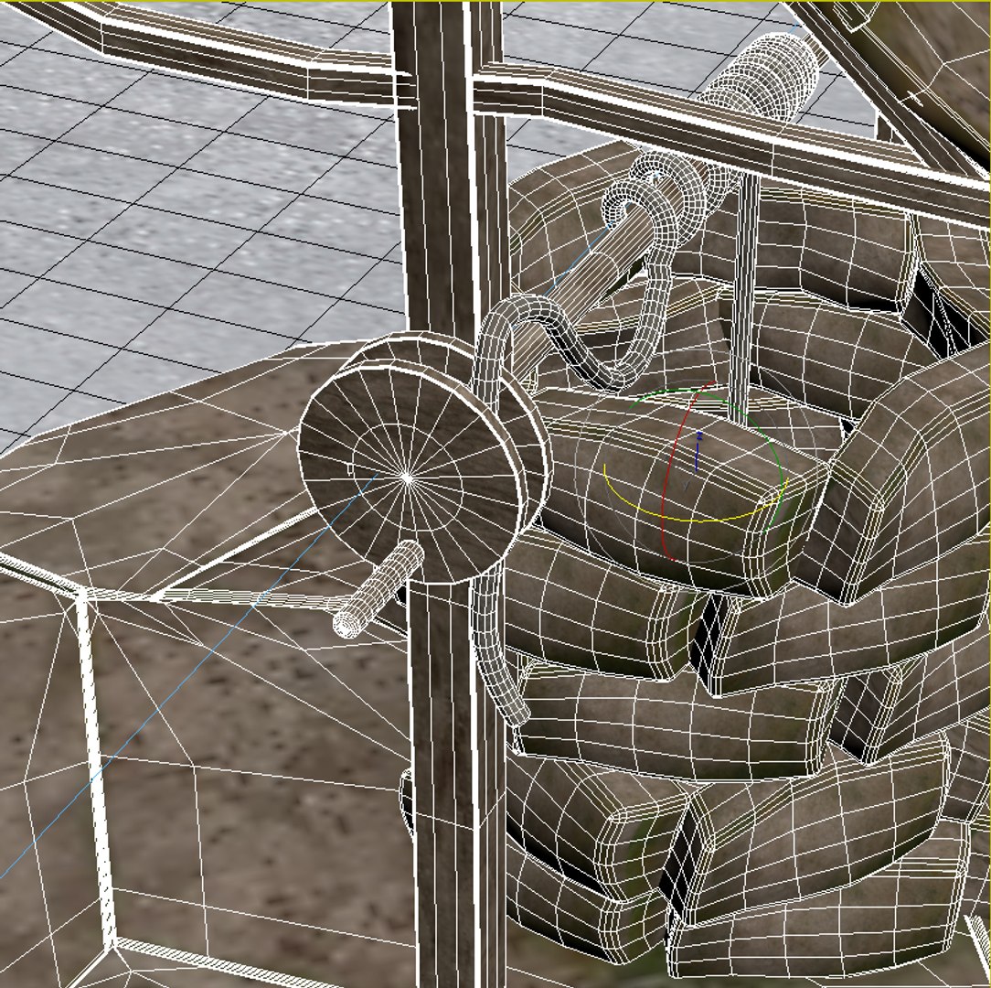 3D Well Rope - TurboSquid 1430343