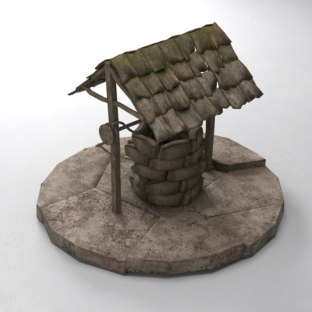 3D Well Rope - TurboSquid 1430343