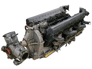 3D model Engine Scan