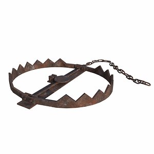 bear trap 3d model