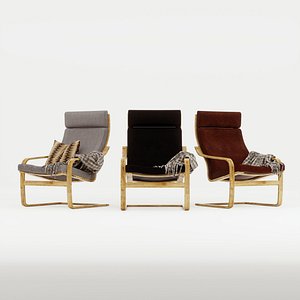 3D IKEA Style Armchair
