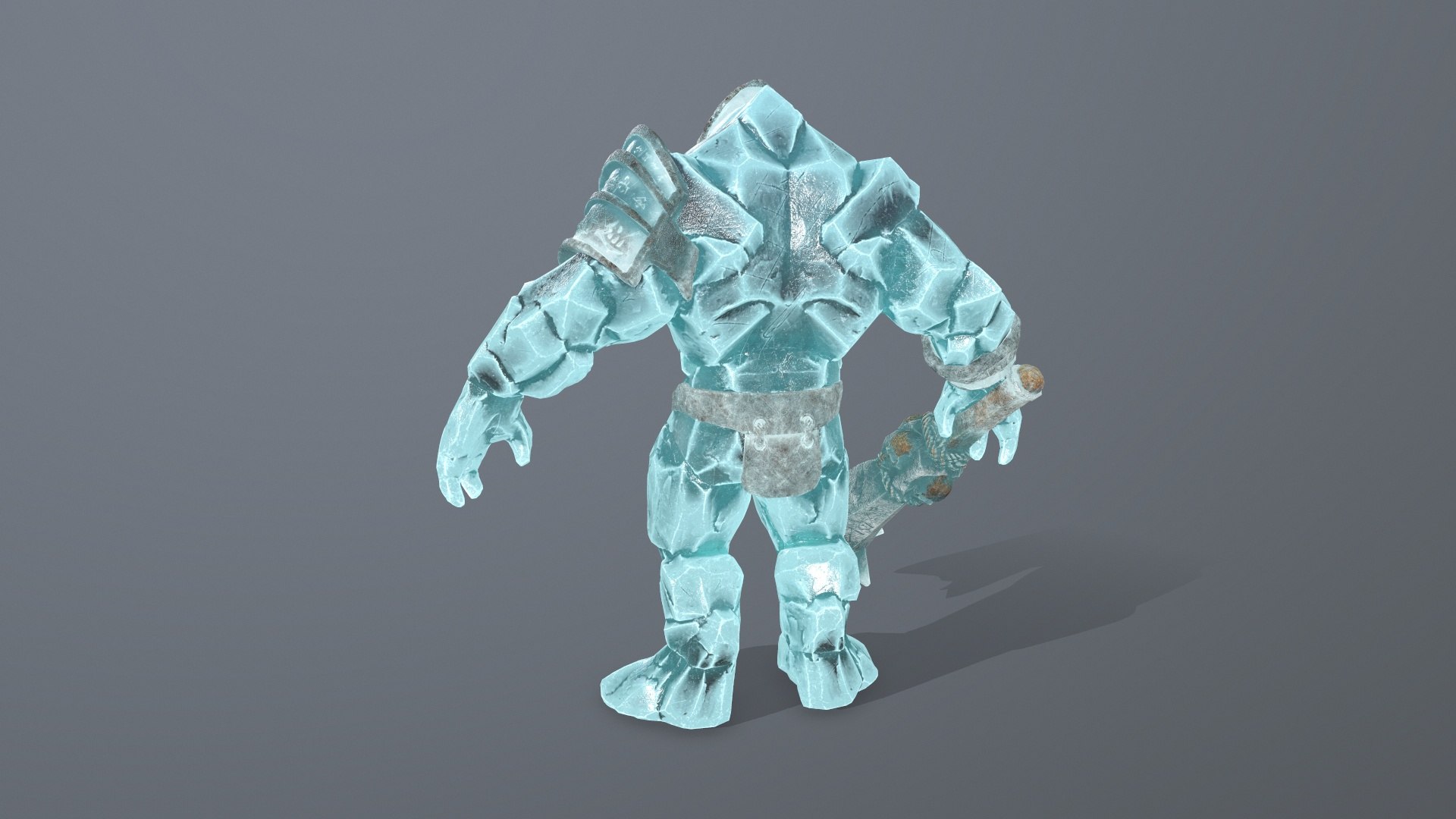 3d Ice Monster - Turbosquid 1923980