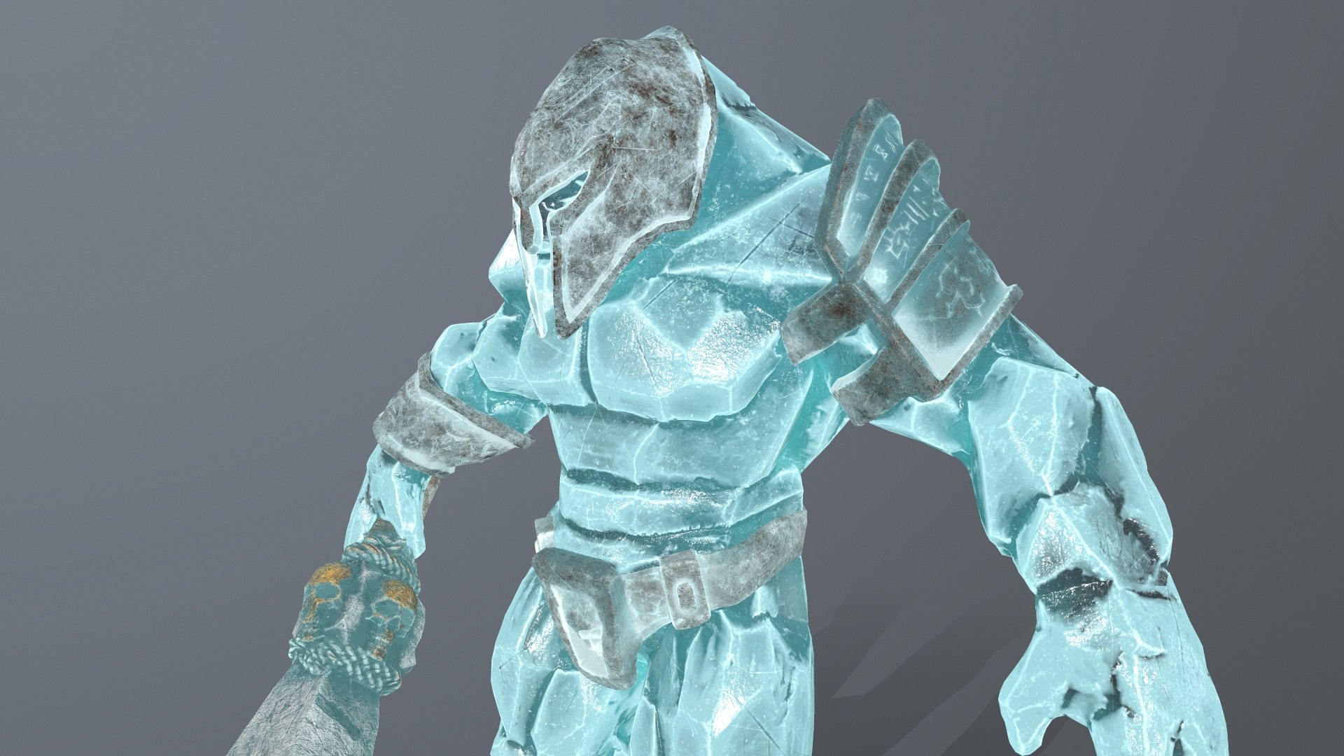 3D ice monster - TurboSquid 1923980