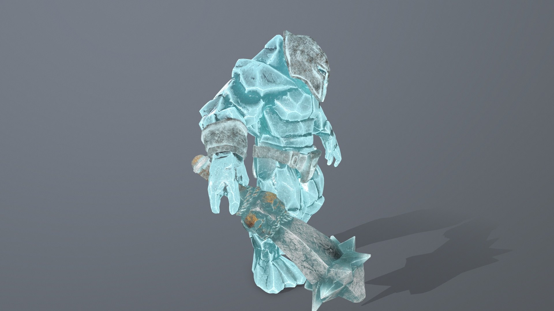 3D ice monster - TurboSquid 1923980