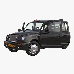 London Cab TX1 Rigged