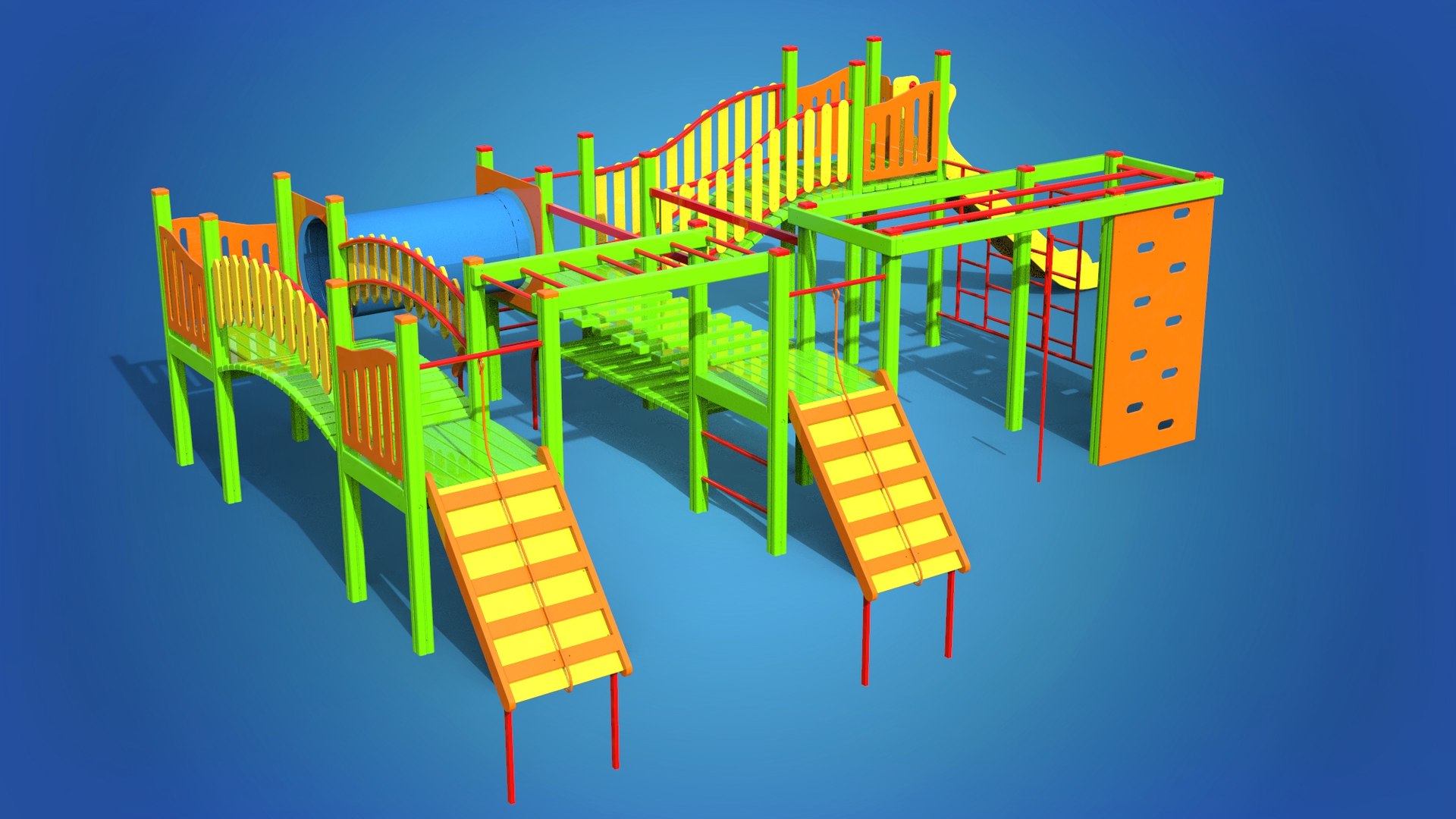 3D model Playground for kids - TurboSquid 1830714