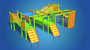 3D model Playground for kids