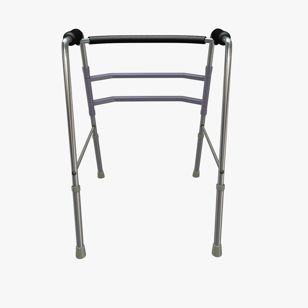 walker walking frame 3d c4d