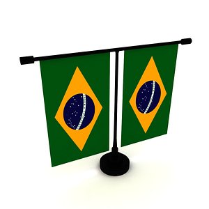 Flag of Brazil 3D