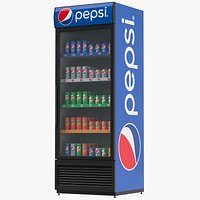 Pepsi Refrigerator Display