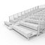 Bleachers 54 3D model