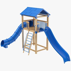 Playground Slide 02 3D model