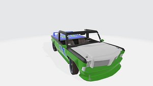 3D kodiak track car