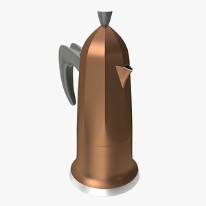 espresso moka pot 3D model