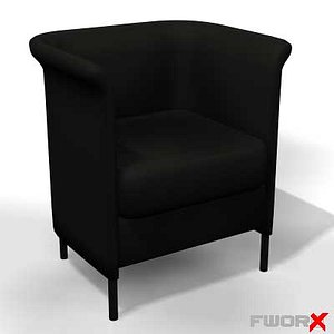 armchair chair 3d model