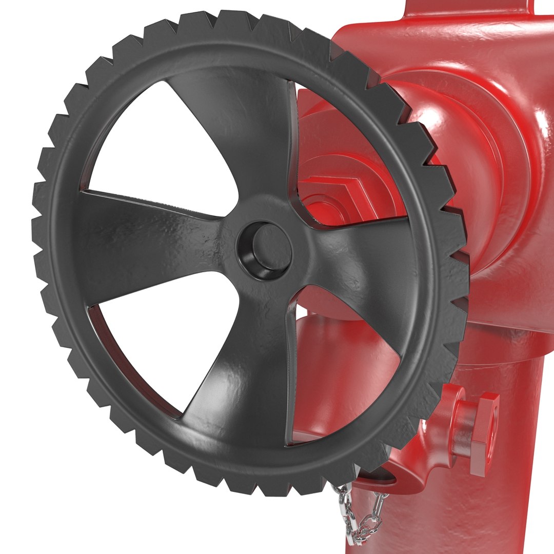 Hydrant 2 Port 3d Obj