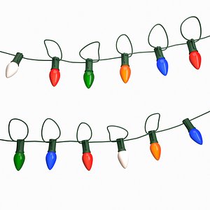 String Christmas Lights C7