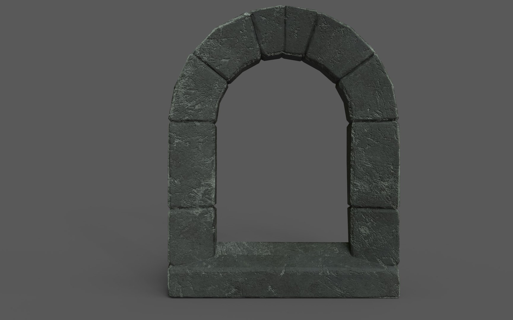 3D Medieval Stone Window - TurboSquid 1559853