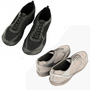 3D realistic shoes