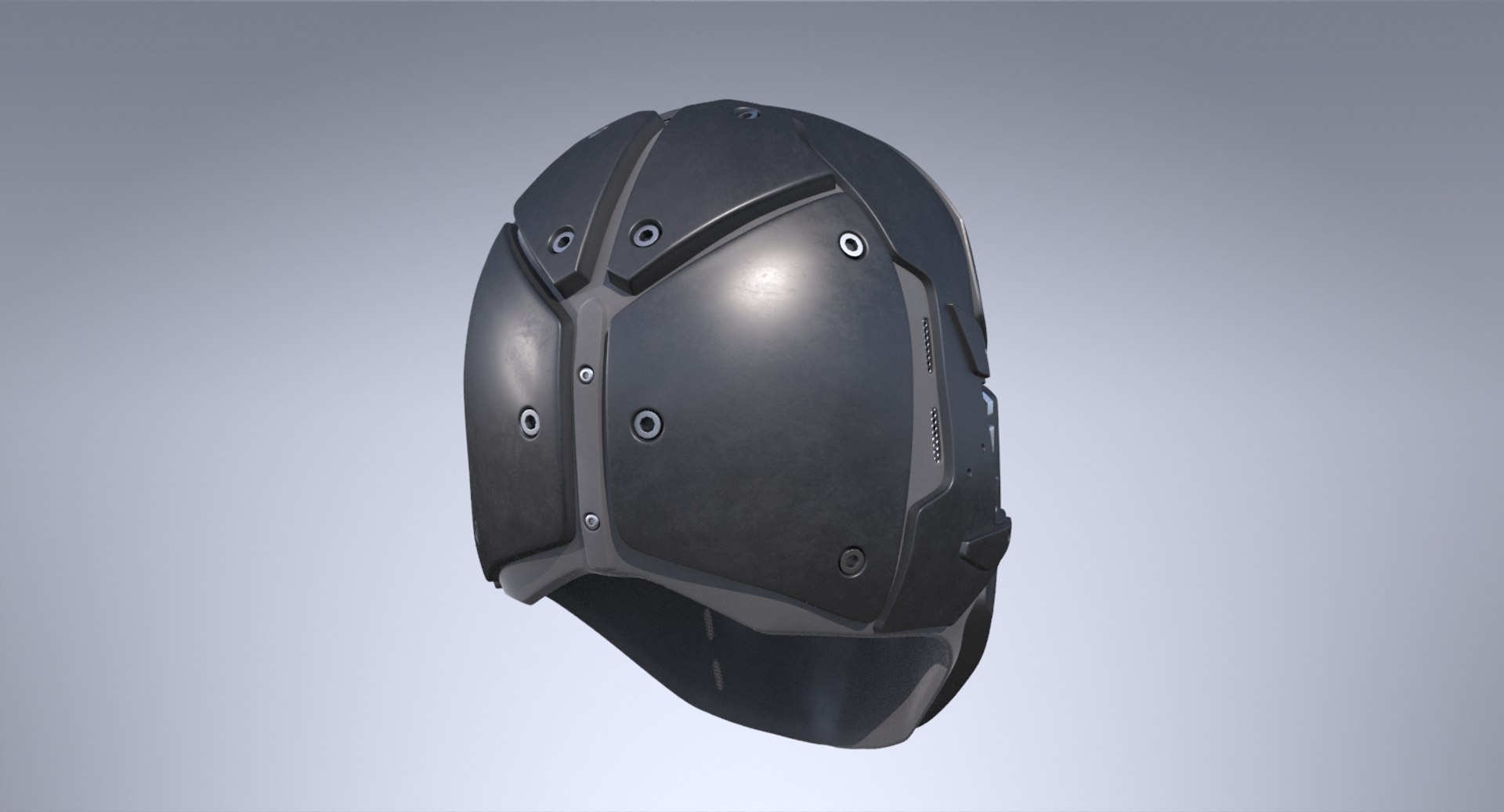 3D Ronin Tactical Mask - TurboSquid 1203688