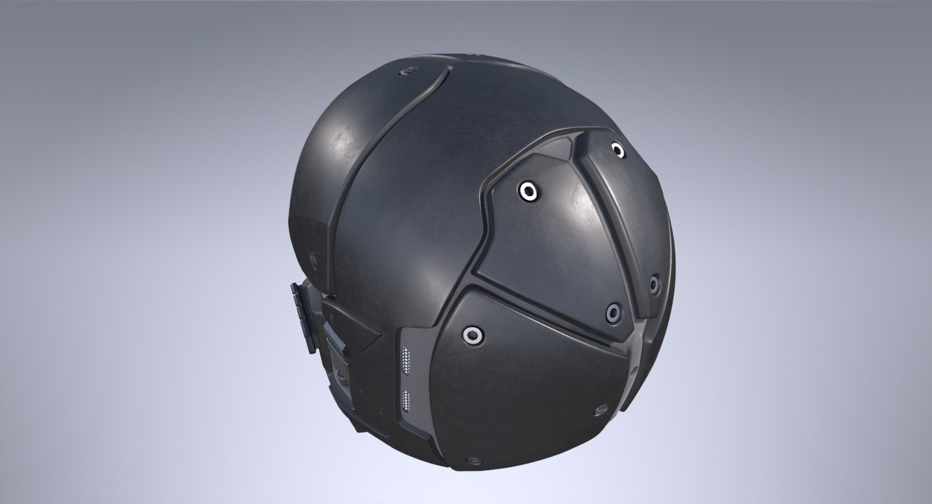 3D Ronin Tactical Mask - TurboSquid 1203688