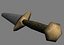 warrior sword 3d model
