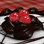Torta con cioccolato e ciliegie