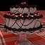 Torta con cioccolato e ciliegie