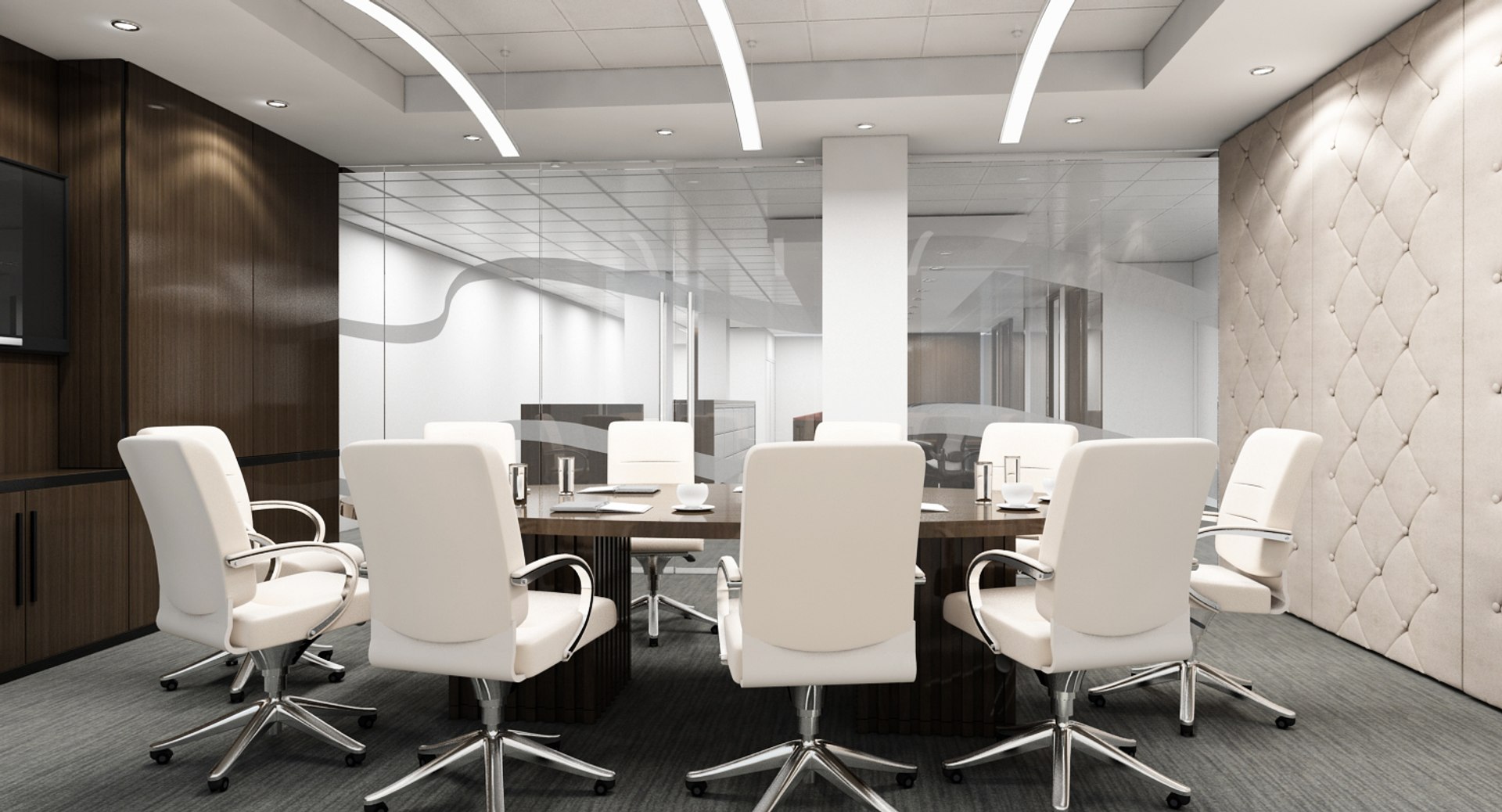 Office Interior 3d Model