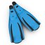 Swim Fins 2 Blue 2