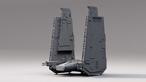 3D star wars s model