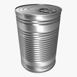 realistic tin model