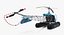 Bell 47 On Floats Polizei manipuliert 3D-Modell