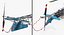 Bell 47 On Floats Polizei manipuliert 3D-Modell