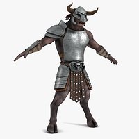 Armored minotaur