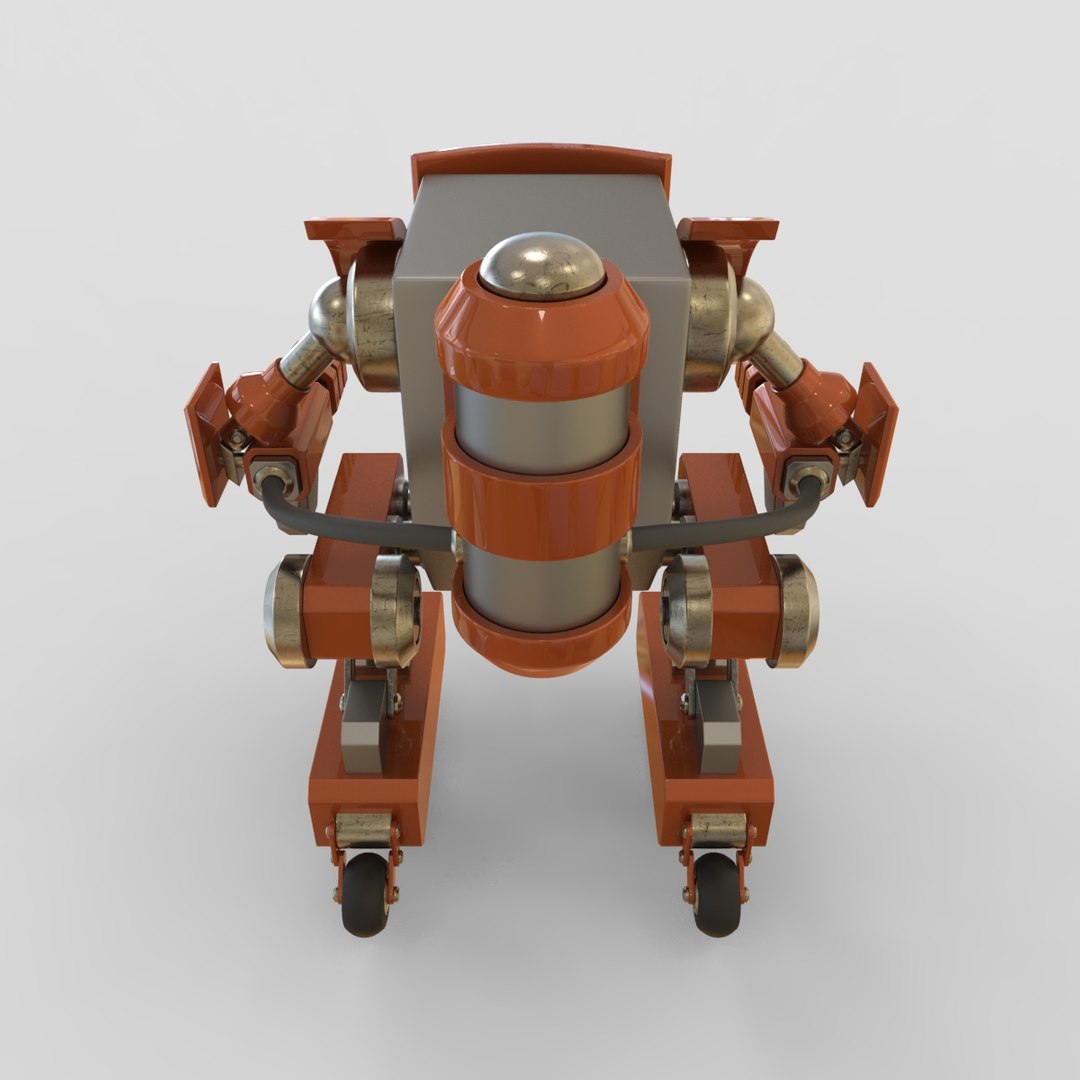Robot Cartoon C 3D Model - TurboSquid 1190105
