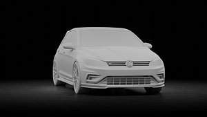 3D Volkswagen Golf 7