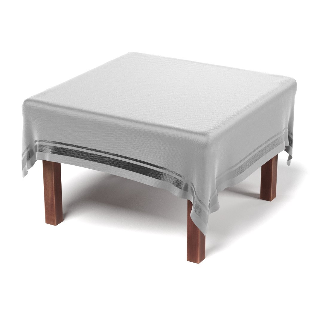3d model table tablecloth square
