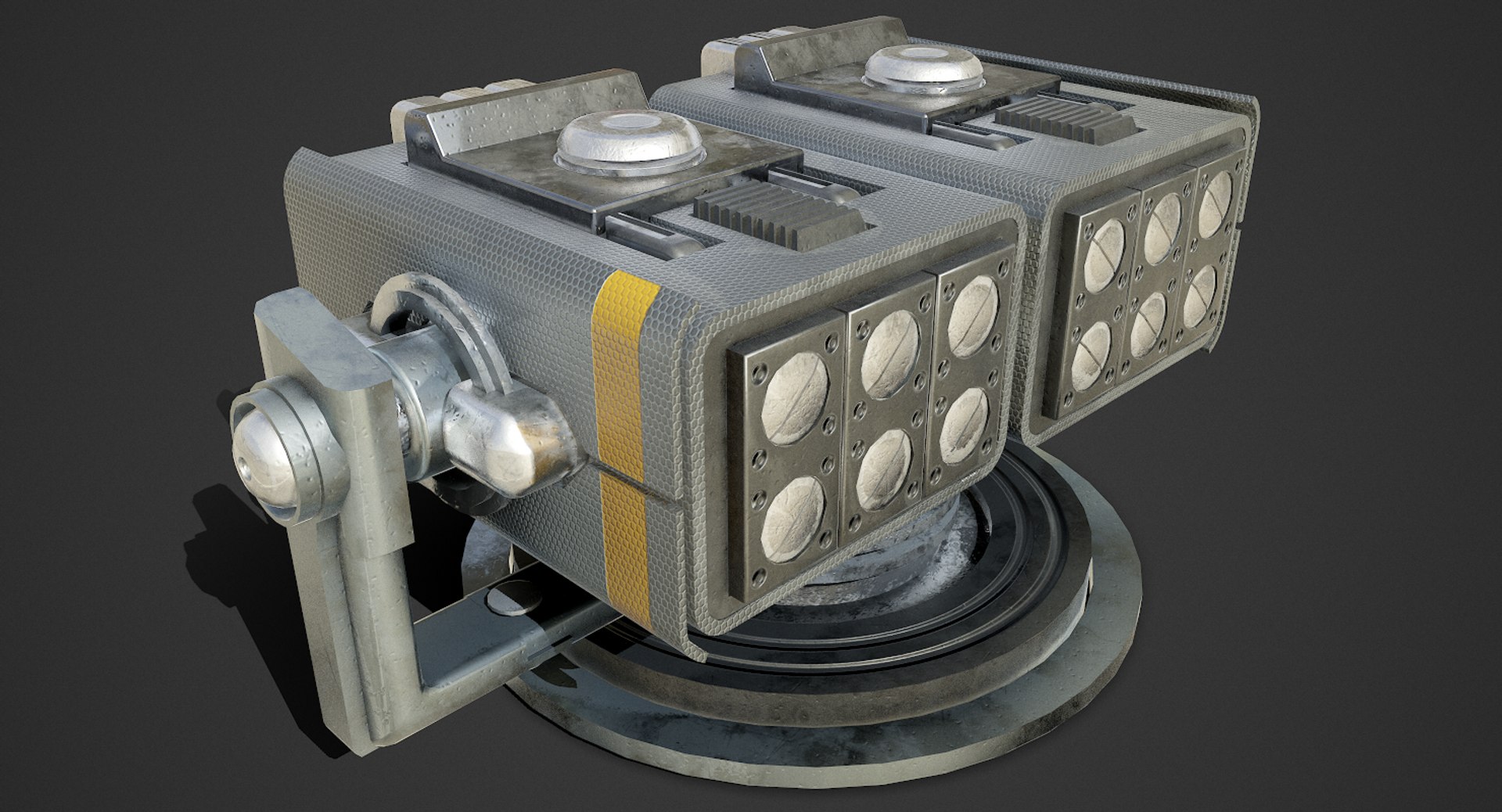 3D heavy missile launcher sci-fi model https://p.turbosquid.com/ts-thumb/34/ACUsL6/C7GuT0pH/screenshot116/png/1558092321/1920x1080/fit_q87/85e1e54bce3520ecc004a11d5c91774145418334/screenshot116.jpg