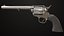 Revólver 04 modelo Colt Silver todas as texturas PBR Unity UE