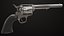 Revólver 04 modelo Colt Silver todas as texturas PBR Unity UE