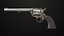 Revólver 04 modelo Colt Silver todas as texturas PBR Unity UE