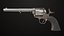Revólver 04 modelo Colt Silver todas as texturas PBR Unity UE