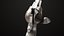 Revólver 04 modelo Colt Silver todas as texturas PBR Unity UE