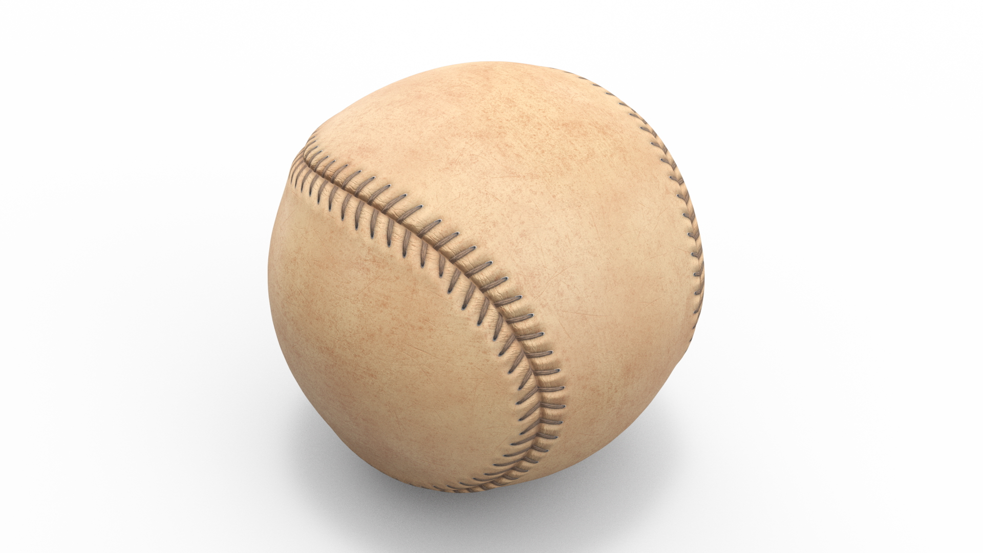 Stitched Baseball Ball 1870-1900s 3D - TurboSquid 2071663