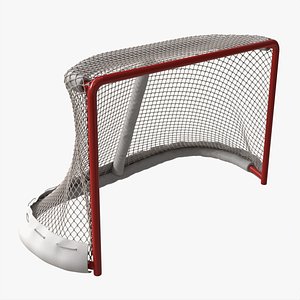 3D Ice Hockey Goal