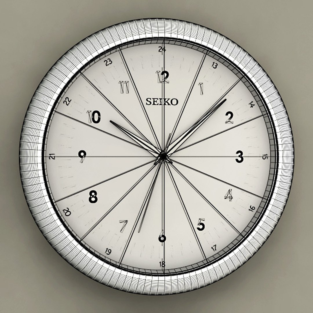 Analog Wall Clock 3d Max